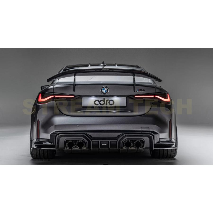 ADRO正規品 BMW G80 M3 G82 M4用 ドライカーボン リアウイング GT