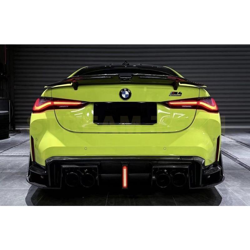 BMW G82 M4 G22 クーペ用 Humansシリーズ カーボン トランクスポイラー