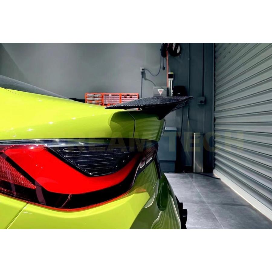 BMW G82 M4 G22 クーペ用 Humansシリーズ カーボン トランクスポイラー