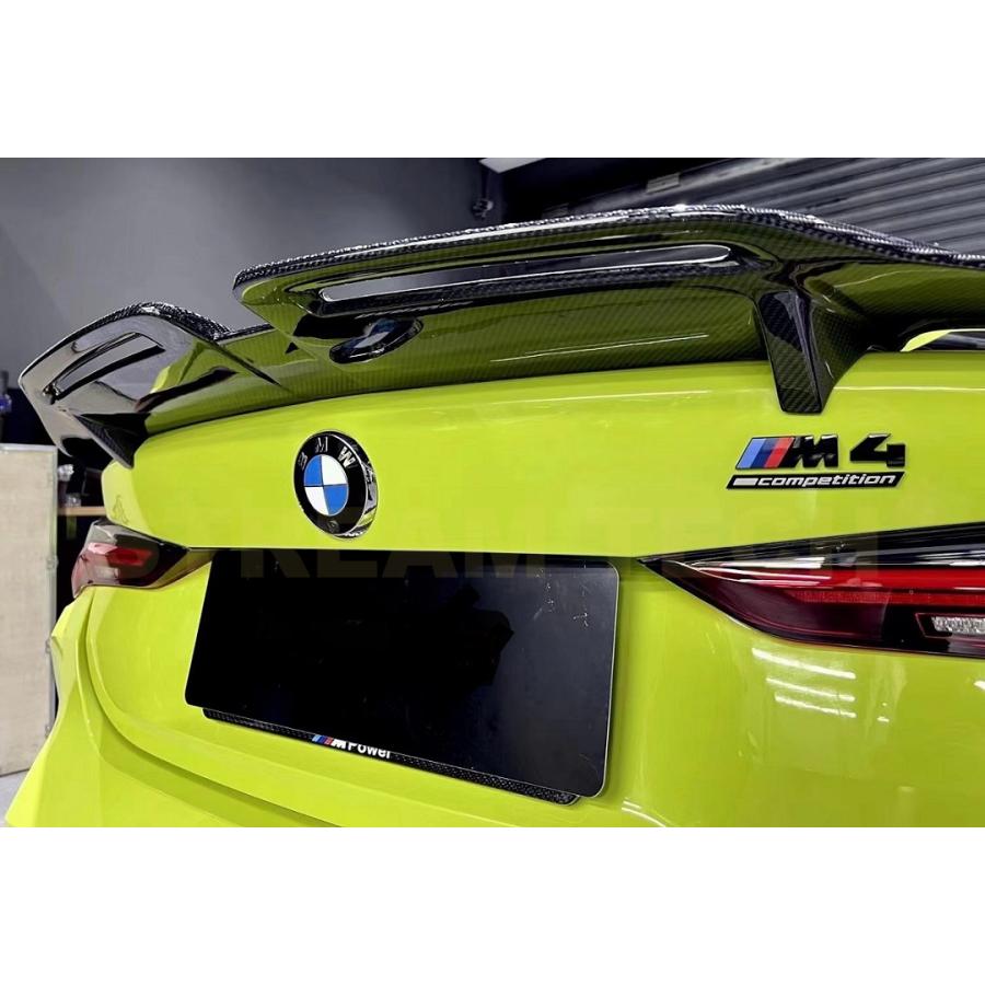 BMW G82 M4 G22 クーペ用 Humansシリーズ カーボン トランクスポイラー  