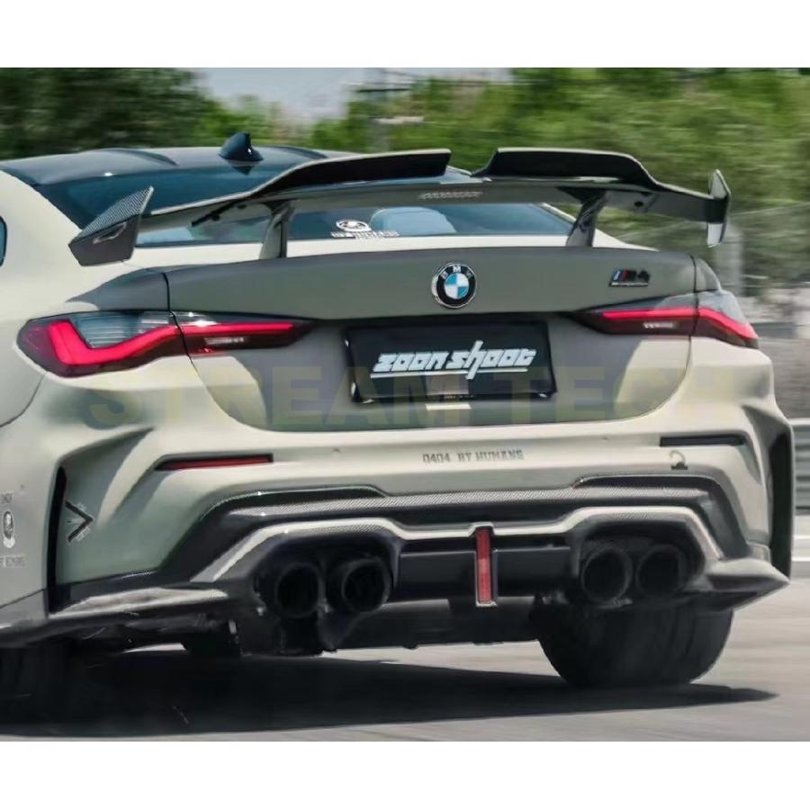 BMW G80 M3 G82 M4用 Humansシリーズ カーボン GTウイング リア