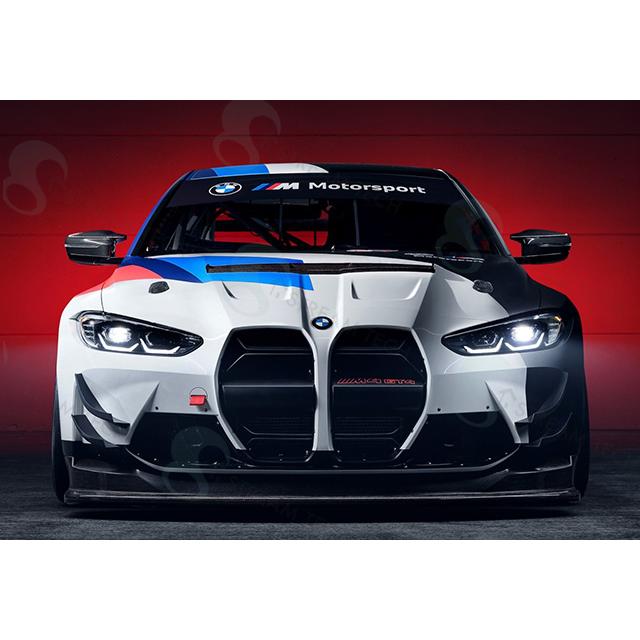 GT4仕様◇BMW G80M3 G81M3 G82M4 G83M4用 カーボンカナード4点セット F