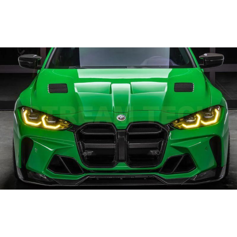 BMW G80 M3 G82 G83 M4用 VRSタイプ ドライカーボン フロントバンパー