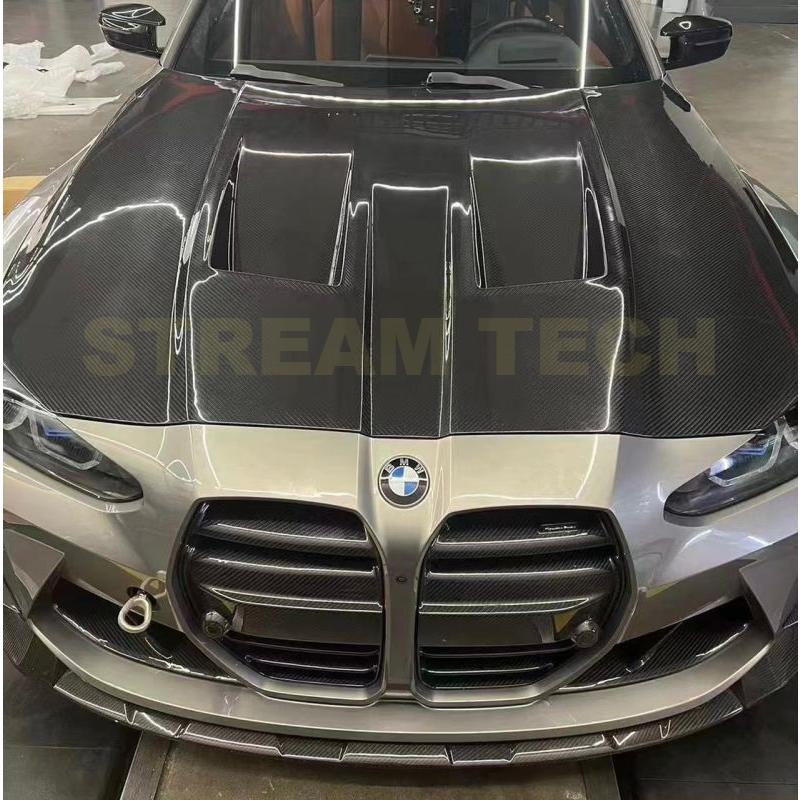 BMW G80 G81 M3 G82 G83 M4用 AlphaNタイプ ドライカーボン ボンネット
