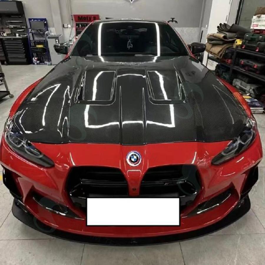 ドライカーボン◇BMW G82M4 G83M4 G80M3 G81M3用 Alpha N仕様 ダクト