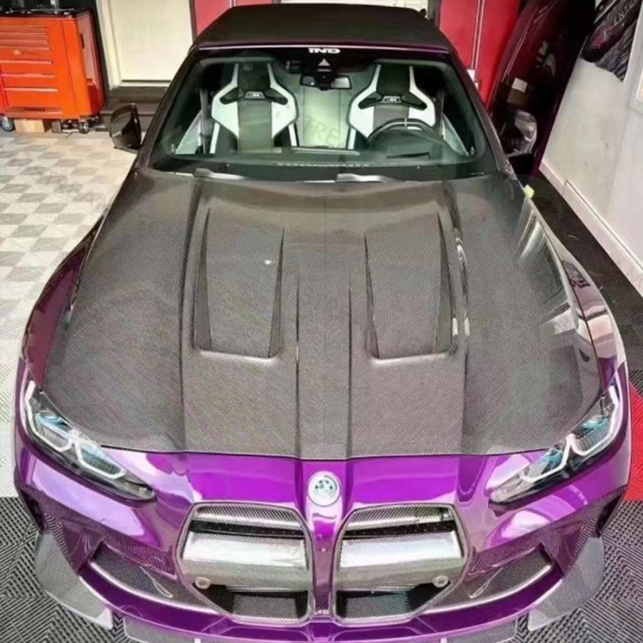 ドライカーボン◇BMW G82M4 G83M4 G80M3 G81M3用 Alpha N仕様 ダクト