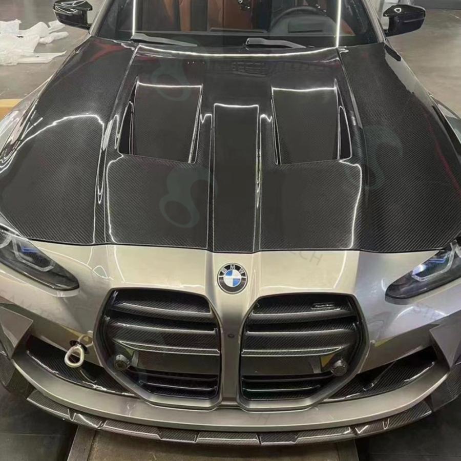 ドライカーボン◇BMW G82M4 G83M4 G80M3 G81M3用 Alpha N仕様 ダクト