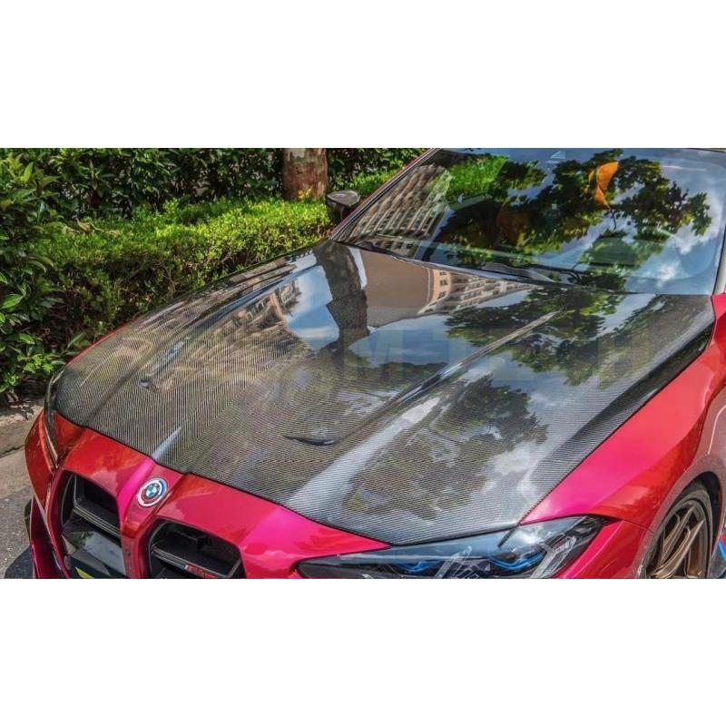 BMW G80 G81 M3 G82 G83 M4用 CSLタイプ ドライカーボン ボンネット