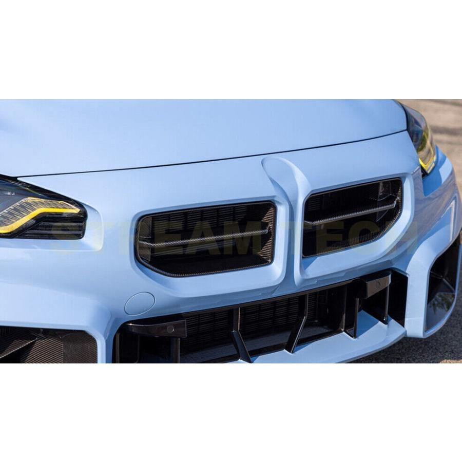 BMW G87 M2用 CSLタイプ ドライカーボン キドニーグリル センター