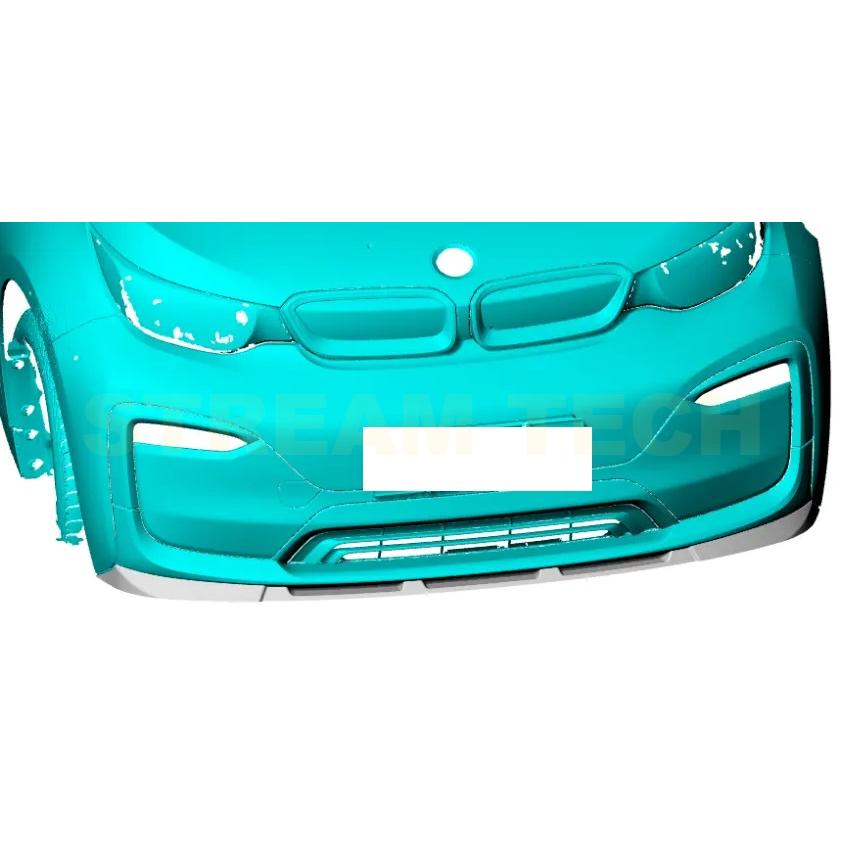 BMW i3 ハッチバック用 カーボン フロントスポイラー リップスポイラー