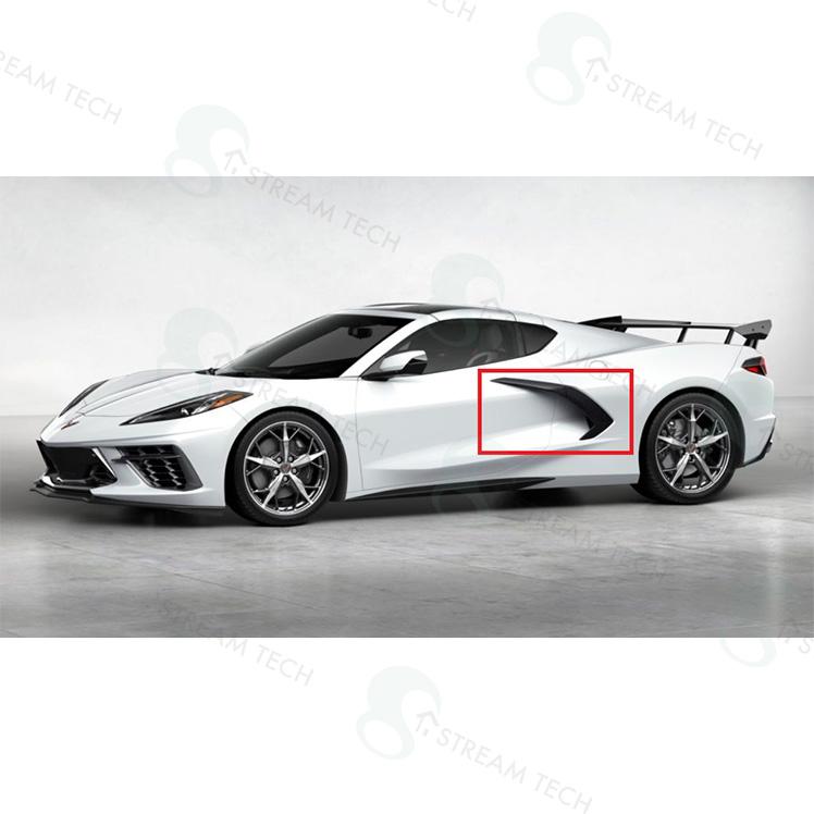DRYCARBON◇シボレー C8 コルベット ドライカーボンドアガーニッシュ