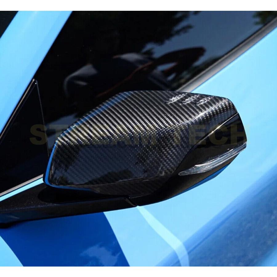 Chevrolet シボレー C8 コルベット用 ドライカーボン ミラー