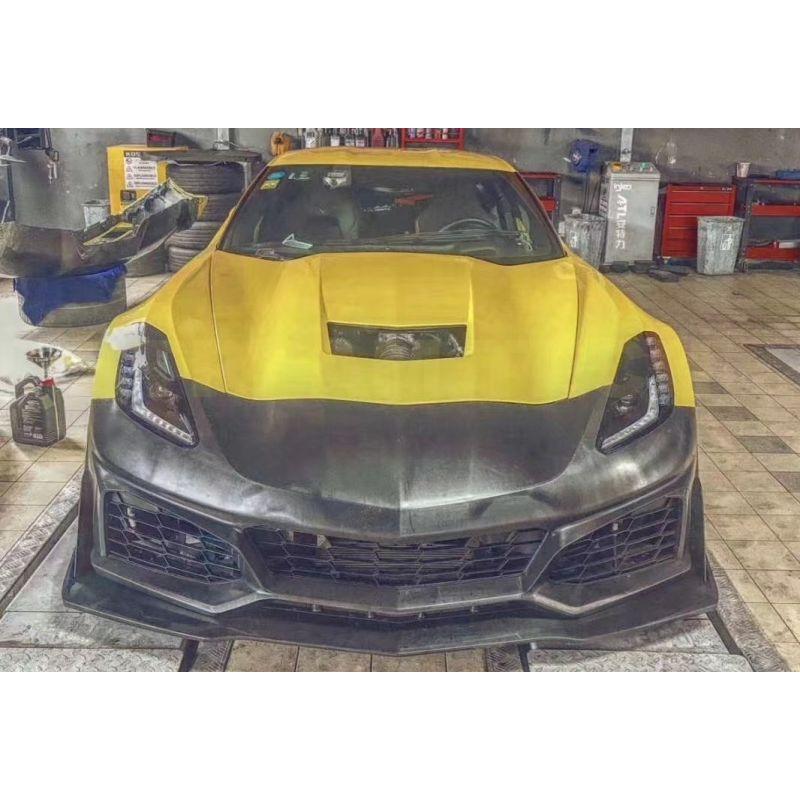 Chevrolet シボレー C7 コルベット用 ZR1タイプ フロントバンパー