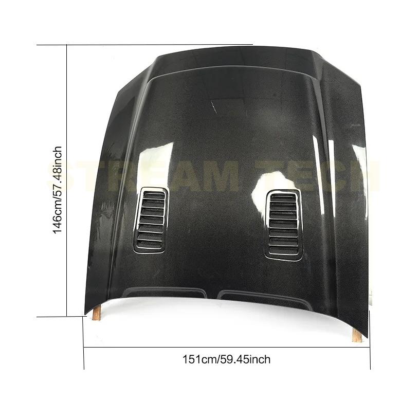 FORD フォード マスタング用 GT500タイプ ダクト付き カーボン