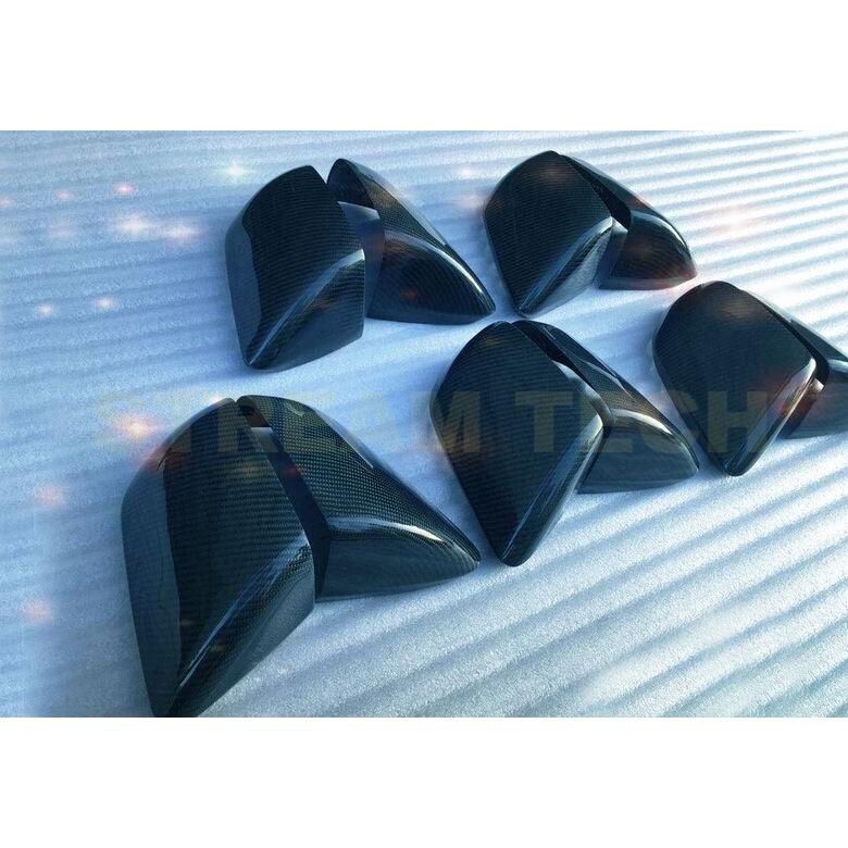 FORD フォード マスタング用 リアルカーボン ミラーカバー 貼り付け式 サイドミラーカバー ドアミラーカバー バックミラーカバー 綾織カーボン アメリカ版 人気 |  | 01