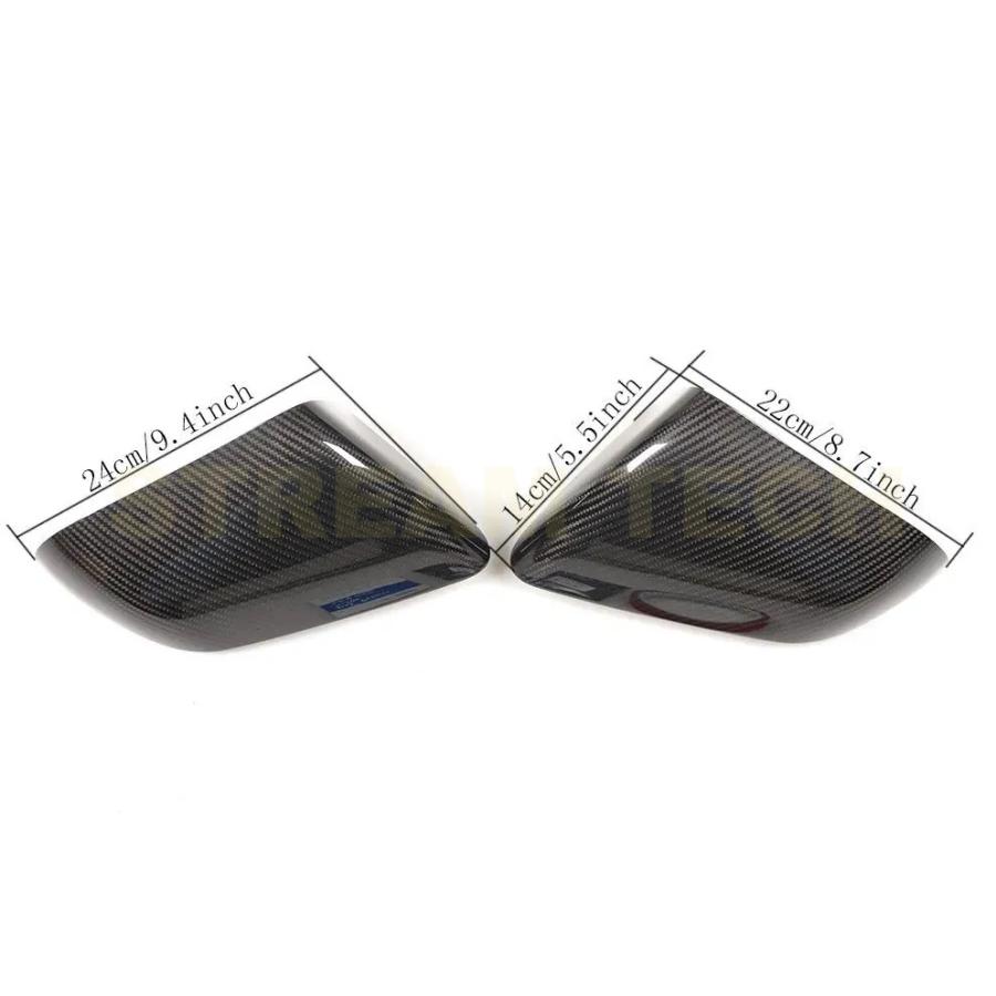 FORD フォード マスタング用 リアルカーボン ミラーカバー 貼り付け式 サイドミラーカバー ドアミラーカバー バックミラーカバー 綾織カーボン アメリカ版 人気 |  | 05