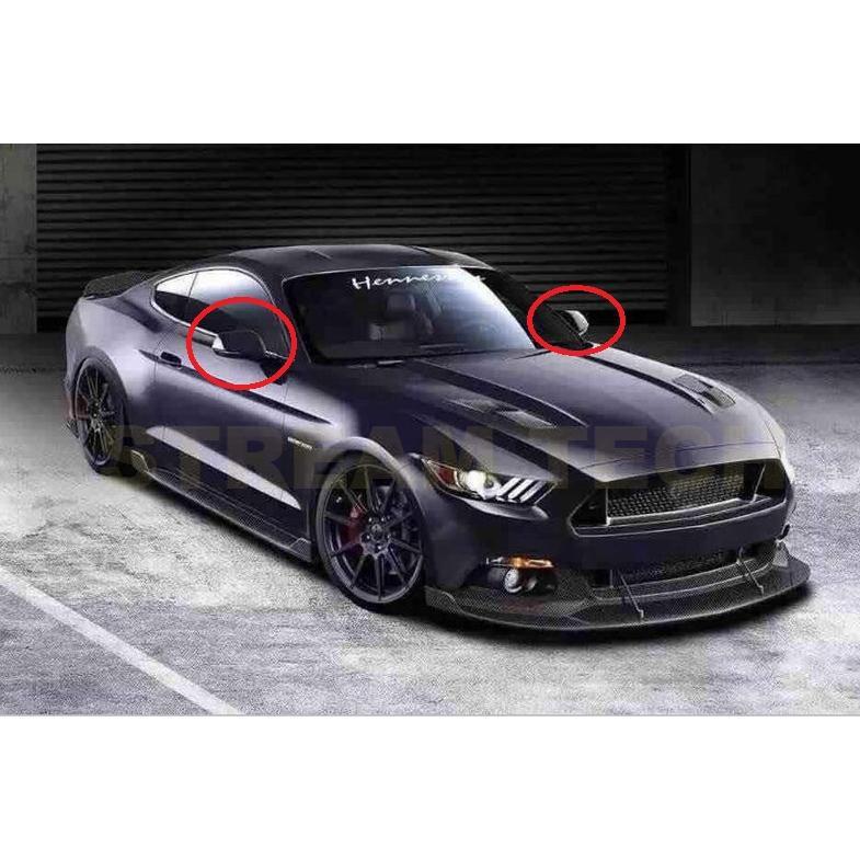 FORD フォード マスタング用 リアルカーボン ミラーカバー 貼り付け式 サイドミラーカバー ドアミラーカバー バックミラーカバー 綾織カーボン アメリカ版 人気 |  | 08