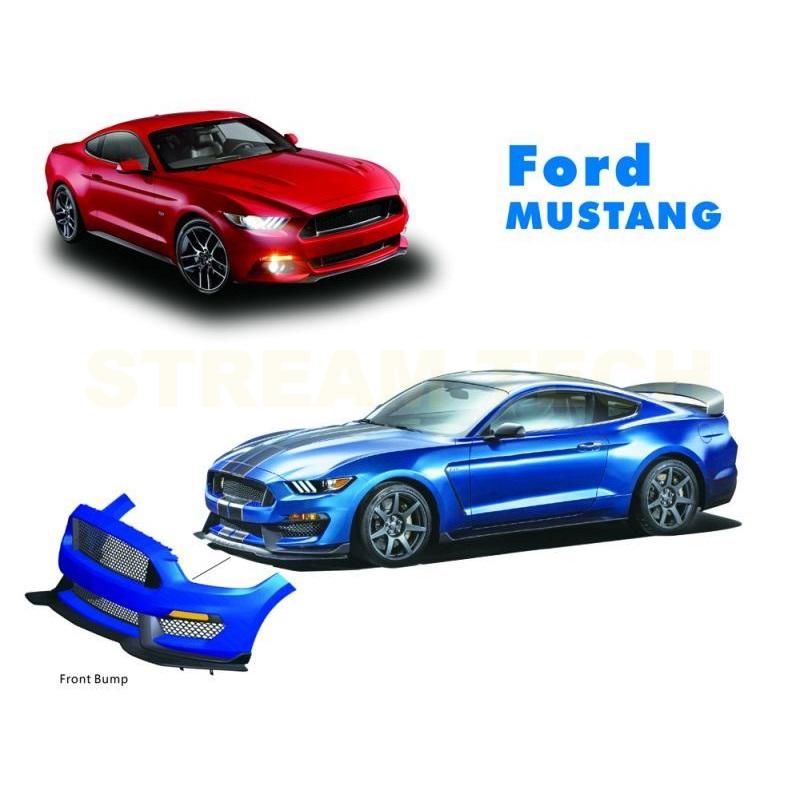 FORD フォード マスタング用 GTタイプ フルエアロキット ボディキット フルエアロパーツ バンパー リップ サイドスカート ディフューザー PPウレタン 人気商品 |  | 02