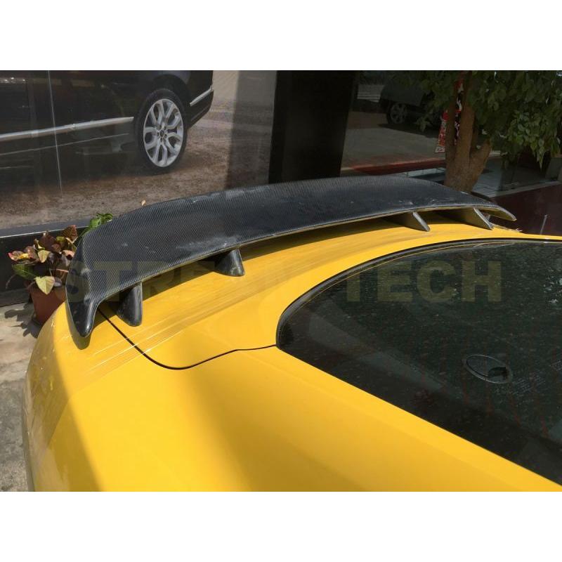 FORD フォード マスタング用 カーボン リアウイング リアスポイラー トランクスポイラー チンスポイラー カーボンウイング 綾織カーボン Mustang 人気商品 |  | 01