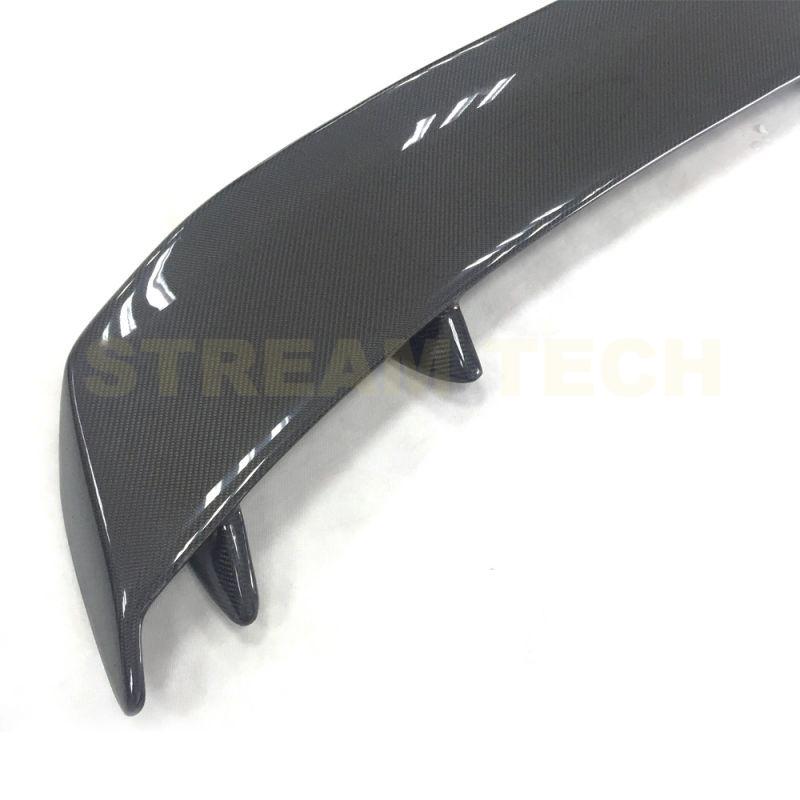 FORD フォード マスタング用 カーボン リアウイング リアスポイラー トランクスポイラー チンスポイラー カーボンウイング 綾織カーボン Mustang 人気商品 |  | 05