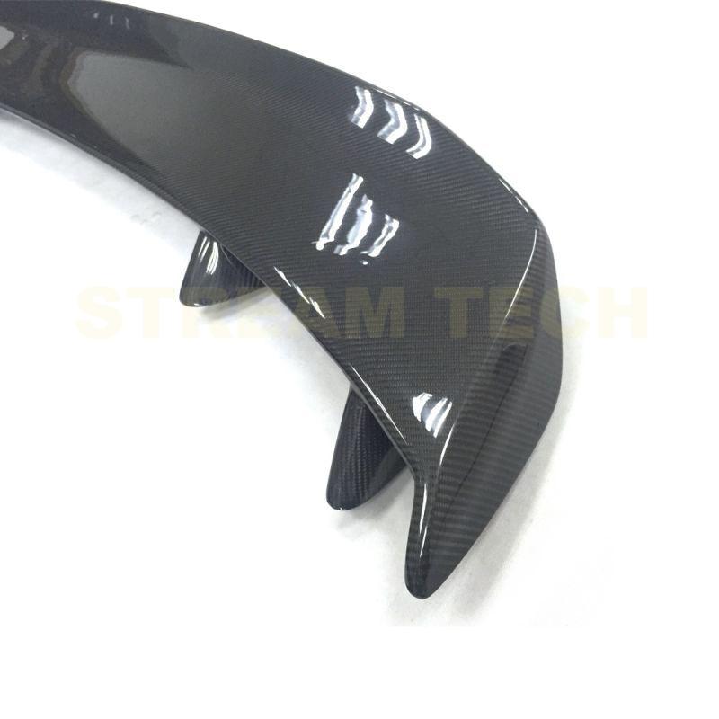 FORD フォード マスタング用 カーボン リアウイング リアスポイラー トランクスポイラー チンスポイラー カーボンウイング 綾織カーボン Mustang 人気商品 |  | 06