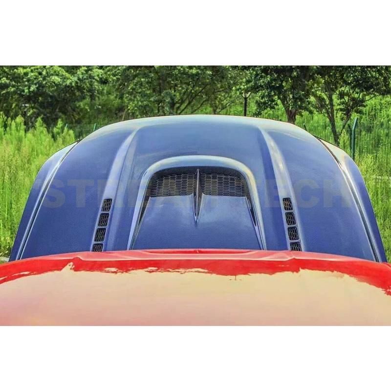 FORD フォード マスタング用 カーボン ボンネット ダクト付き エンジン