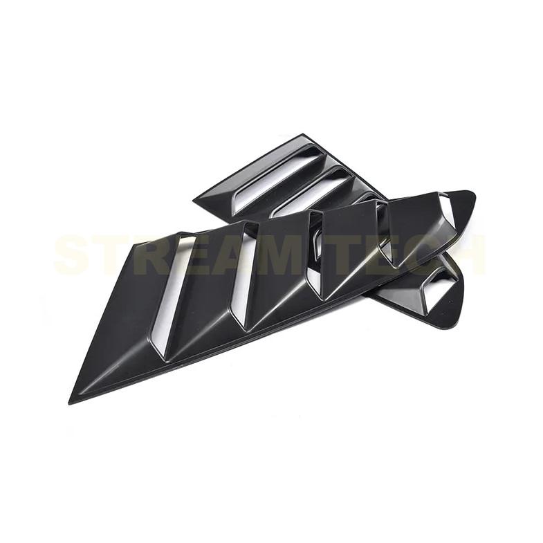 FORD フォード マスタング用 PPウレタン リアサイドウィンドウカバー サイドダクトグリルカバー エアフェンダーベント エアロガーニッシュ PP Mustang |  | 10