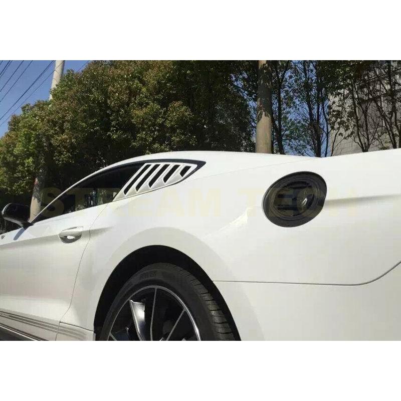 FORD フォード マスタング用 PPウレタン リアサイドウィンドウカバー サイドダクトグリルカバー エアフェンダーベント エアロガーニッシュ PP Mustang |  | 02