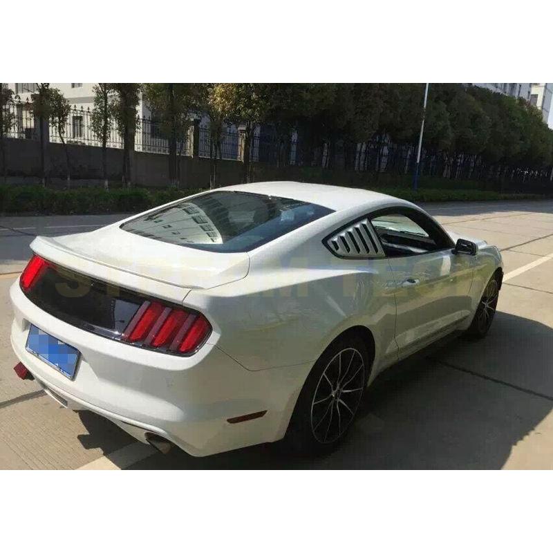 FORD フォード マスタング用 PPウレタン リアサイドウィンドウカバー サイドダクトグリルカバー エアフェンダーベント エアロガーニッシュ PP Mustang |  | 03