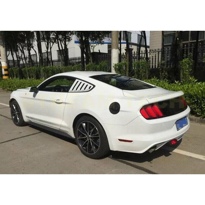 FORD フォード マスタング用 PPウレタン リアサイドウィンドウカバー サイドダクトグリルカバー エアフェンダーベント エアロガーニッシュ PP Mustang |  | 04