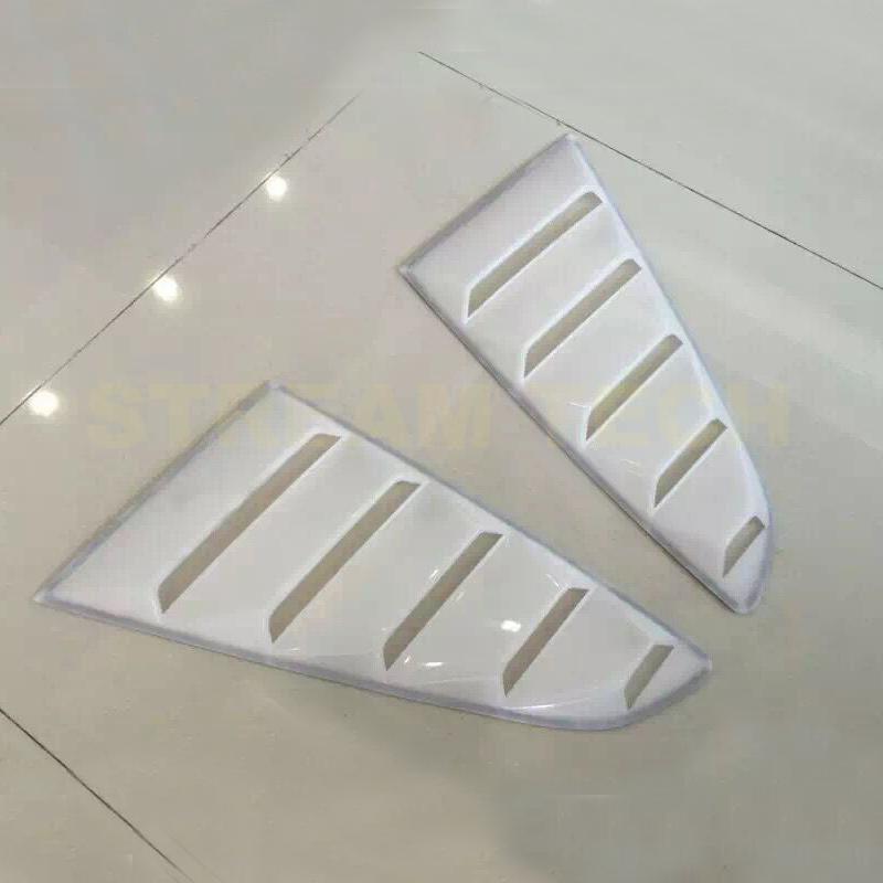 FORD フォード マスタング用 PPウレタン リアサイドウィンドウカバー サイドダクトグリルカバー エアフェンダーベント エアロガーニッシュ PP Mustang |  | 06