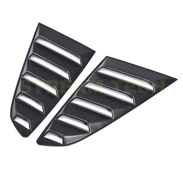 FORD フォード マスタング用 PPウレタン リアサイドウィンドウカバー サイドダクトグリルカバー エアフェンダーベント エアロガーニッシュ PP Mustang |  | 09