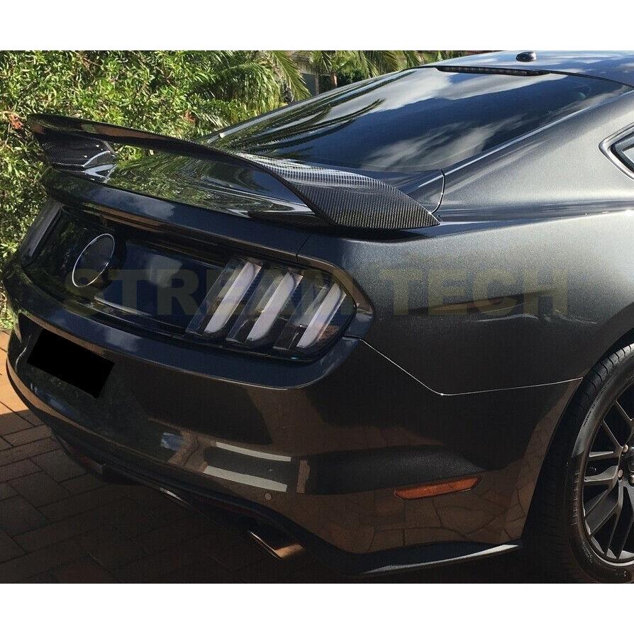 FORD フォード マスタング用 GT35タイプ カーボン リアウイング リアスポイラー トランクスポイラー チンスポイラー カーボンウイング 綾織 Mustang 人気商品 |  | 12