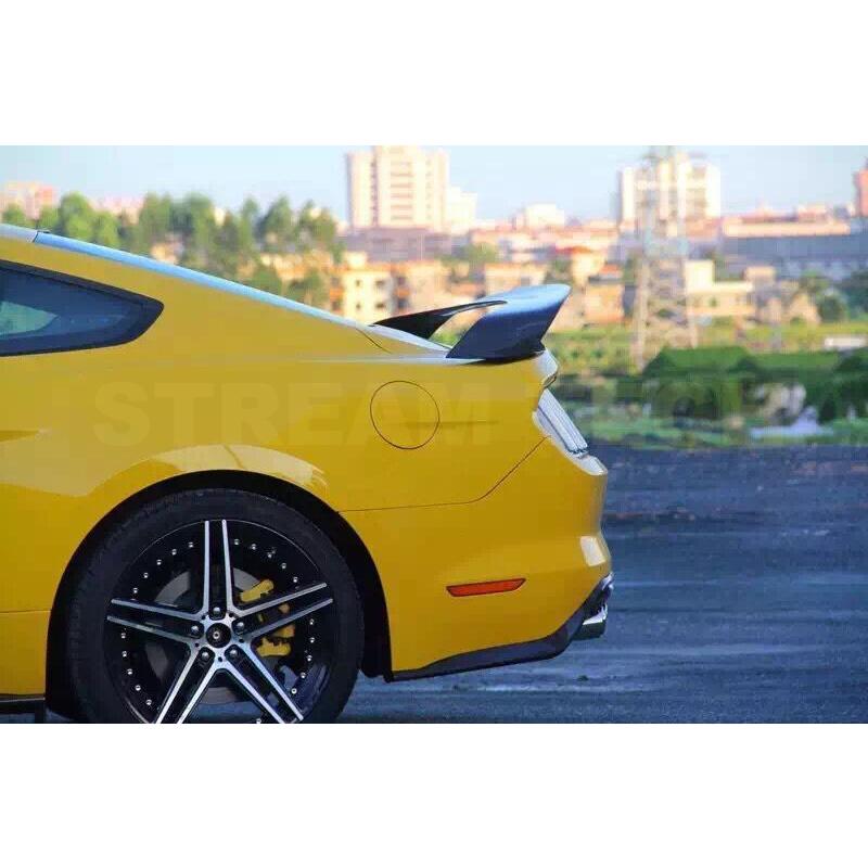 FORD フォード マスタング用 GT35タイプ カーボン リアウイング リアスポイラー トランクスポイラー チンスポイラー カーボンウイング 綾織 Mustang 人気商品 |  | 02