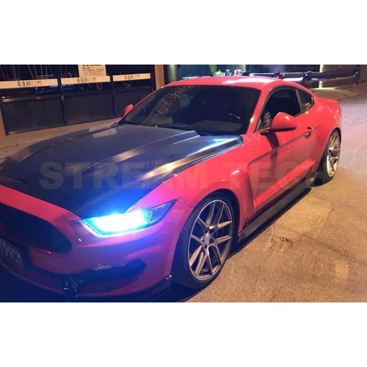 FORD フォード マスタング用 カーボン サイドスカート サイドステップ サイドスポイラー サイドエクステンション サイドシル サイドリップ 綾織 Mustang |  | 11