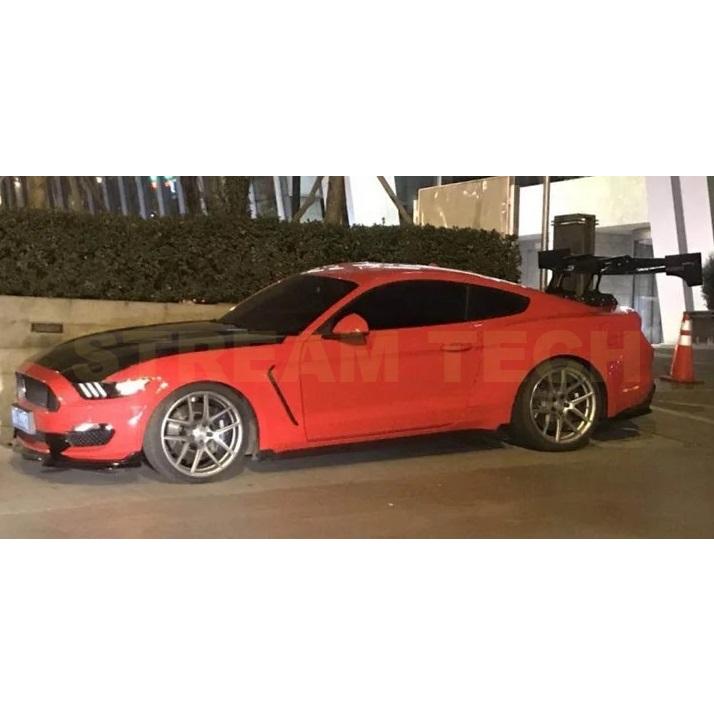 FORD フォード マスタング用 カーボン サイドスカート サイドステップ サイドスポイラー サイドエクステンション サイドシル サイドリップ 綾織 Mustang |  | 12