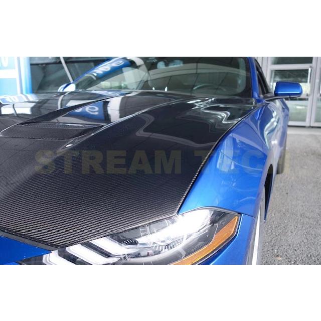 FORD フォード マスタング用 GT500タイプ ダクト付き カーボン