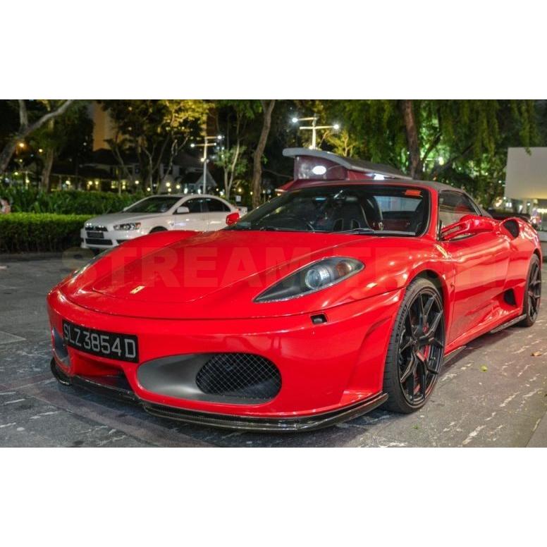 Ferrari フェラーリ F430用 Hamanタイプ カーボン フロントスポイラー リップスポイラー フロントリップ カーボンリップ ハーマン クーペ スパイダー 人気商品 |  | 08