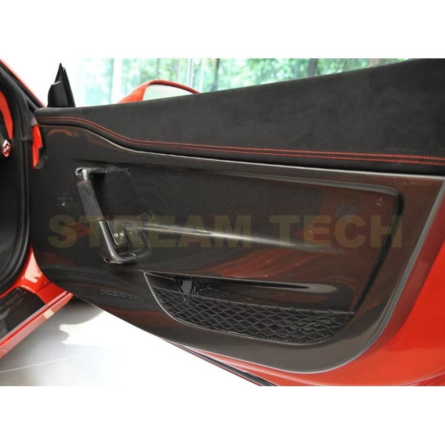 Ferrari フェラーリ 458 スペチアーレ用 ドライカーボン インナードアパネル カーボンパネル 内装パーツ 車内用品 カーインテリア インパネ Italia Speciale |  | 01