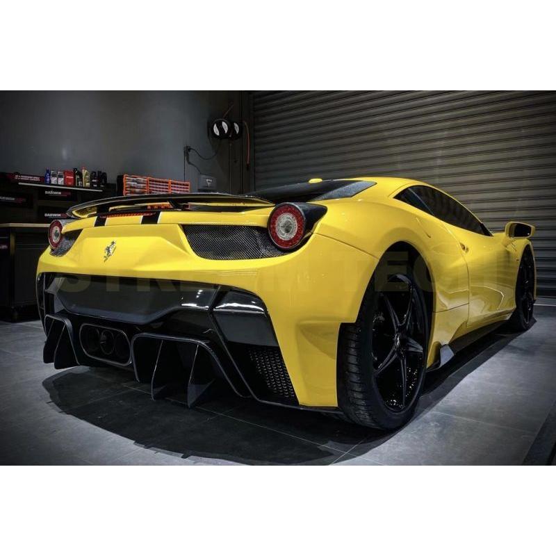 Ferrari フェラーリ 458 イタリア用 カーボン リアテールライトカバー