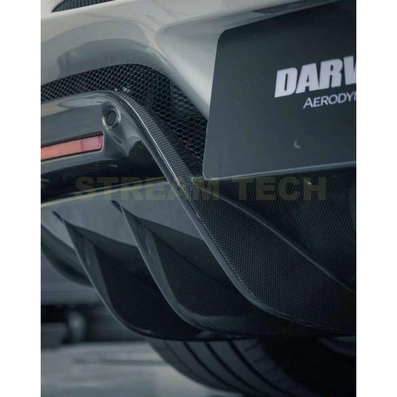 Ferrari フェラーリ 296 GTB用 OEタイプ カーボン リアディフューザー リアアンダースポイラー リアバンパーリップ カーボンリップ 綾織 ドライカーボン GTS |  | 03