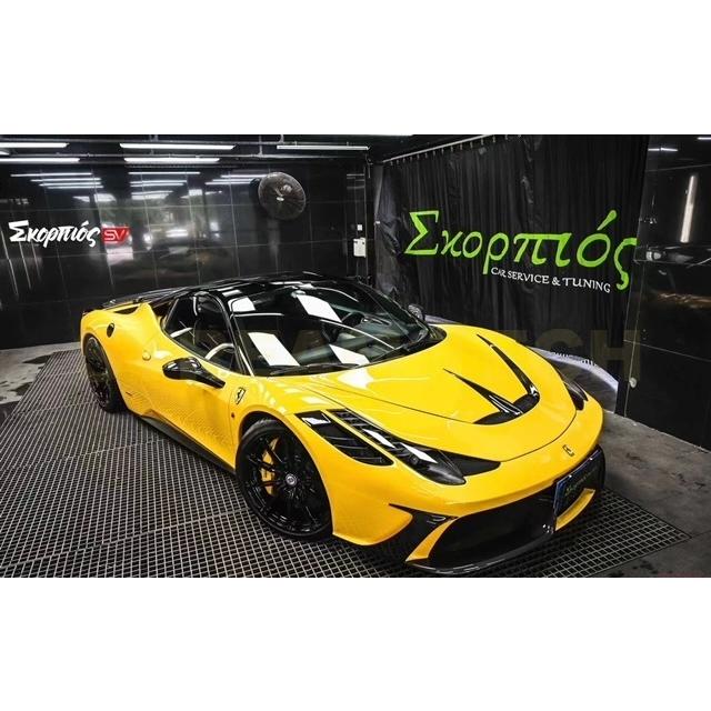 Ferrari フェラーリ 458 イタリア用 ドライカーボン ミラー