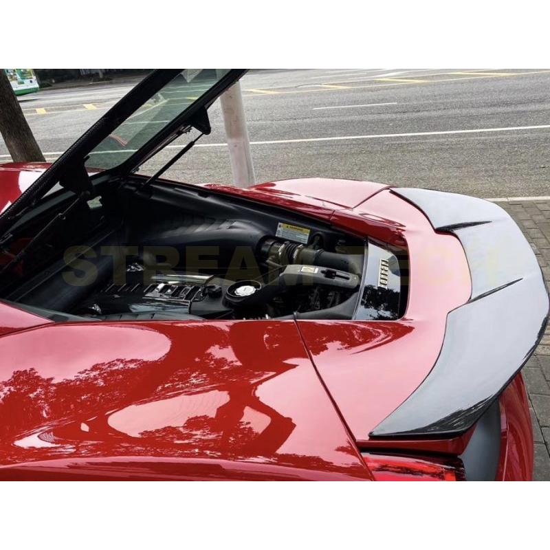 Ferrari フェラーリ 488 GTB用 ドライカーボン トランクスポイラー リアスポイラー リアウイング チンスポイラー カーボンスポイラー カーボンウイング 人気商品 |  | 05