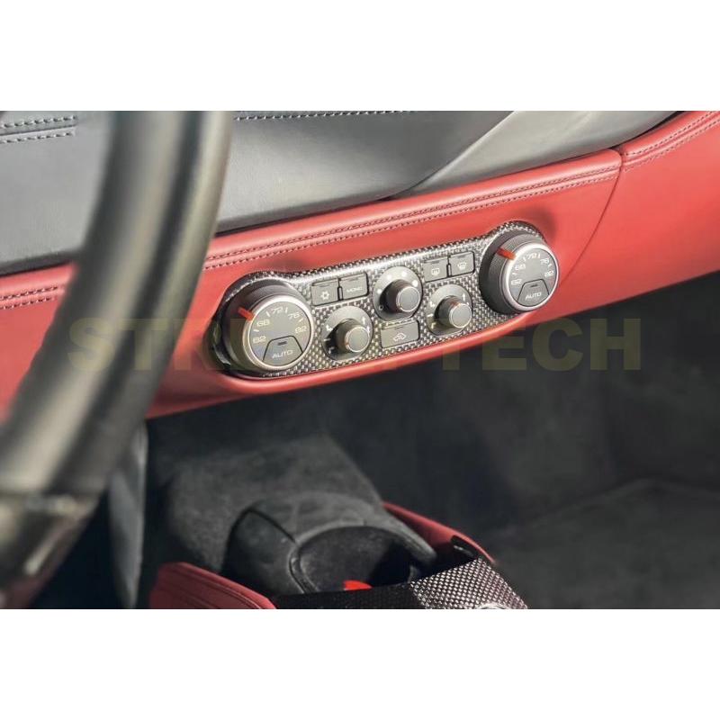 Ferrari フェラーリ 488 GTB用 ドライカーボン センターブリッジパネル