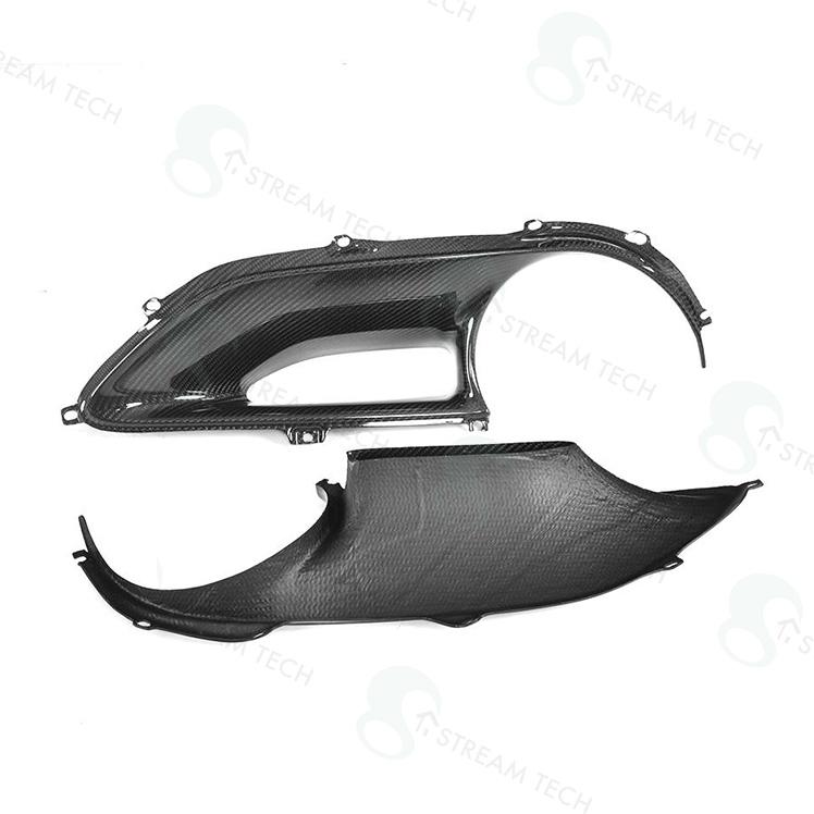 ◆フェラーリ 488 GTBクーペ & スパイダー用 VEL仕様 リアエアダクトカーボンカバー/カーボンパネル/エアロ/ノビテック/DMC/マンソリー/FERRARI |  | 01