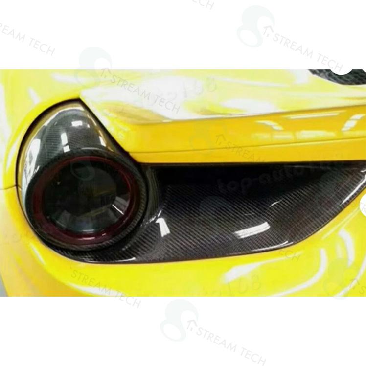 ◆フェラーリ 488 GTBクーペ & スパイダー用 VEL仕様 リアエアダクトカーボンカバー/カーボンパネル/エアロ/ノビテック/DMC/マンソリー/FERRARI |  | 04
