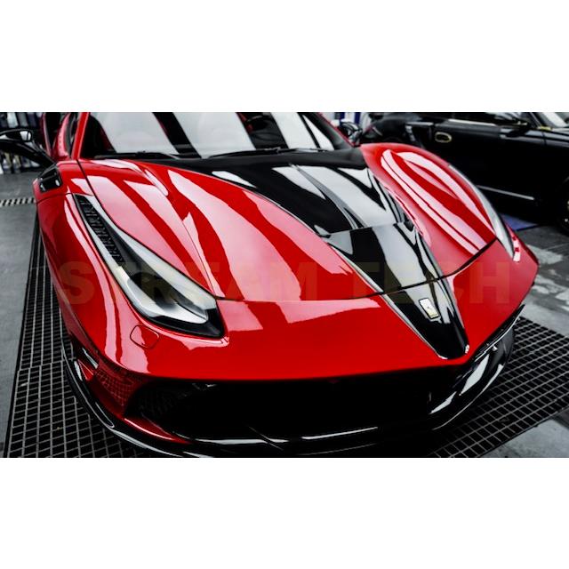 Ferrari フェラーリ 488 GTB用 MANSOスタイル フロントフード Ferrari フェラーリ 488 GTB用 MANSOスタイル フロントフード