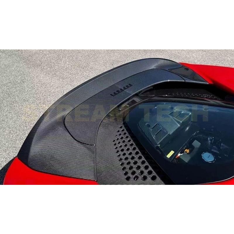 Ferrari フェラーリ SF90 ストラダーレ用 ドライカーボン リアウイング