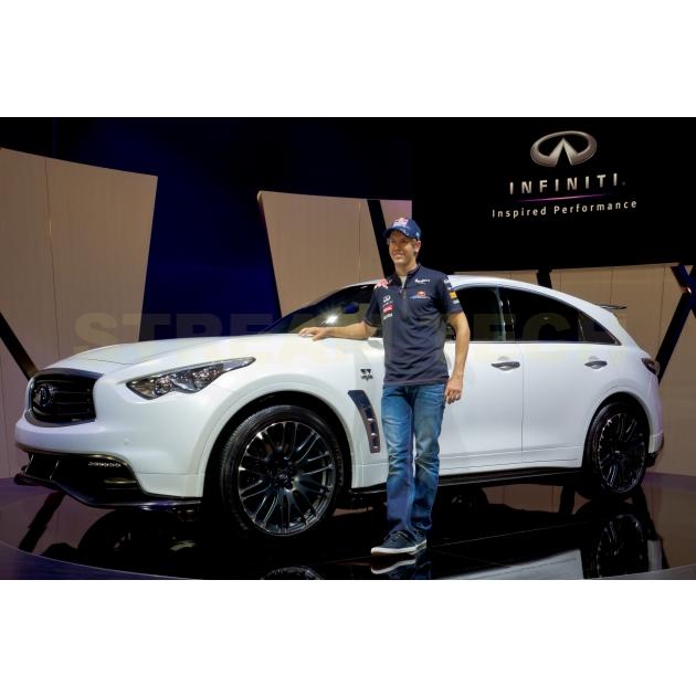 NISSAN 日産 インフィニティ FX35 FX37 FX50用 ベッテル 特別仕様タイプ カーボン リアスポイラー ルーフスポイラー トランクスポイラー リアウイング INFINITI |  | 02