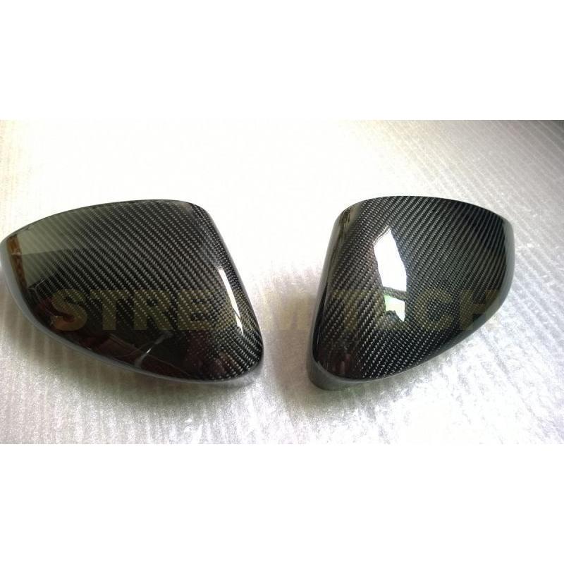 JAGUAR ジャガー Fタイプ用 カーボン ミラーカバー 貼り付け式 ドアミラーカバー サイドミラーカバー バックミラーカバー 綾織カーボン F-Type 人気商品 |  | 03